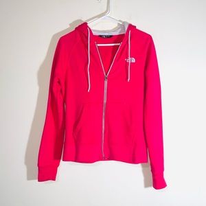 Pink North Face Jacket Small